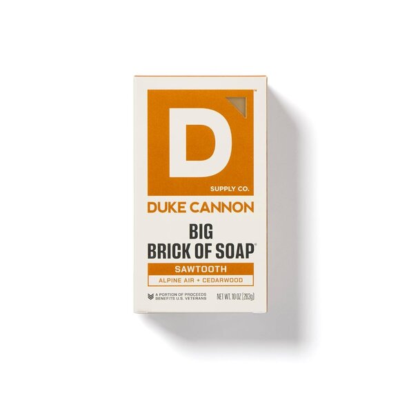 Duke Cannon - Big Ass Brick of Soap - Sawtooth - 10 oz. Bar Pack- NEW - Picture 1 of 4
